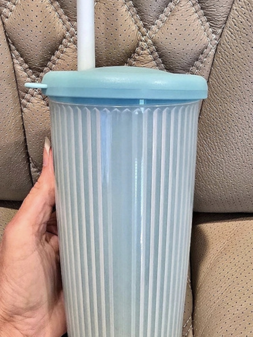 Tupperware Insulated Tumbler with Eco Friendly Reusable Straw Seal